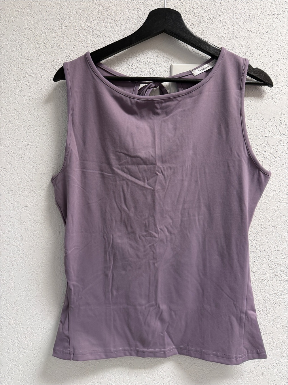 NWT- Sleeveless Lavender Tank Top XL
